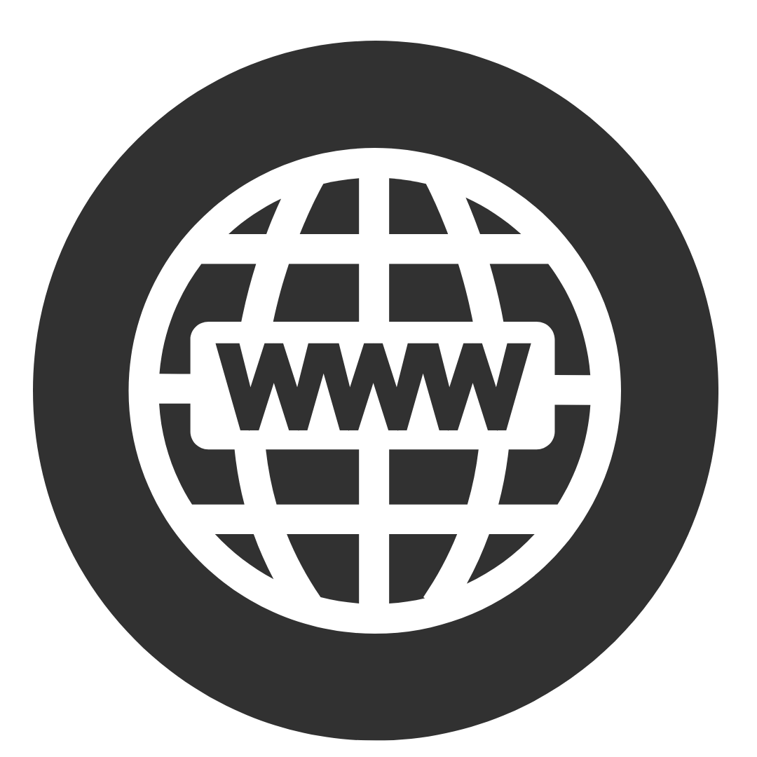Image description: icon of a globe with a "www" in the middle